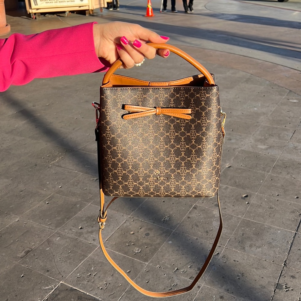 Nanette Lepor leather brown crossbody